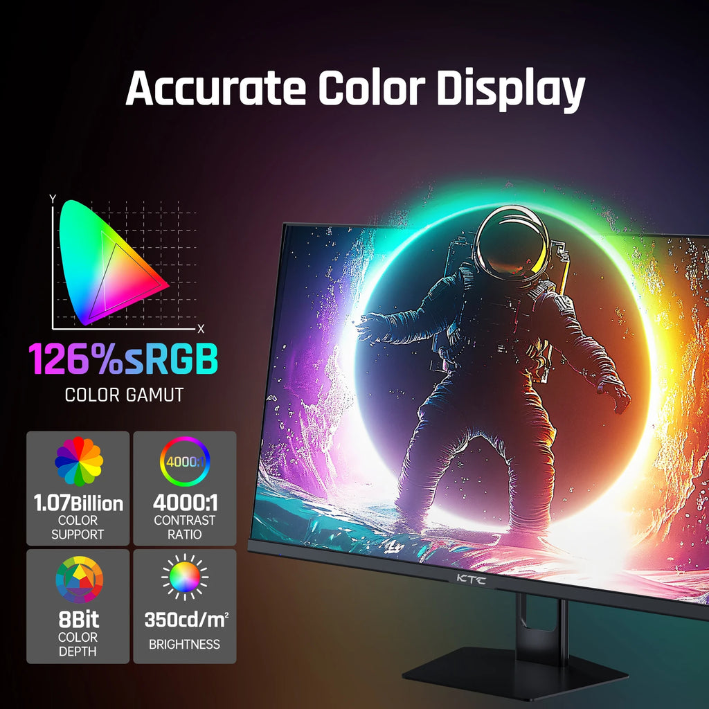 KTC 27” 280Hz 1ms Gaming Monitor – 1080p FHD