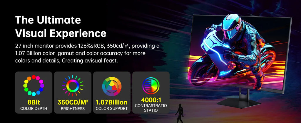 KTC 27” 280Hz 1ms Gaming Monitor – 1080p FHD